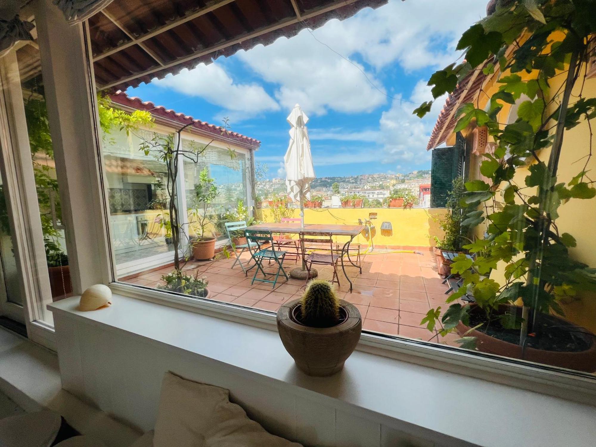 Apartamento Le Terrazze Di Chiaia Nápoles Exterior foto